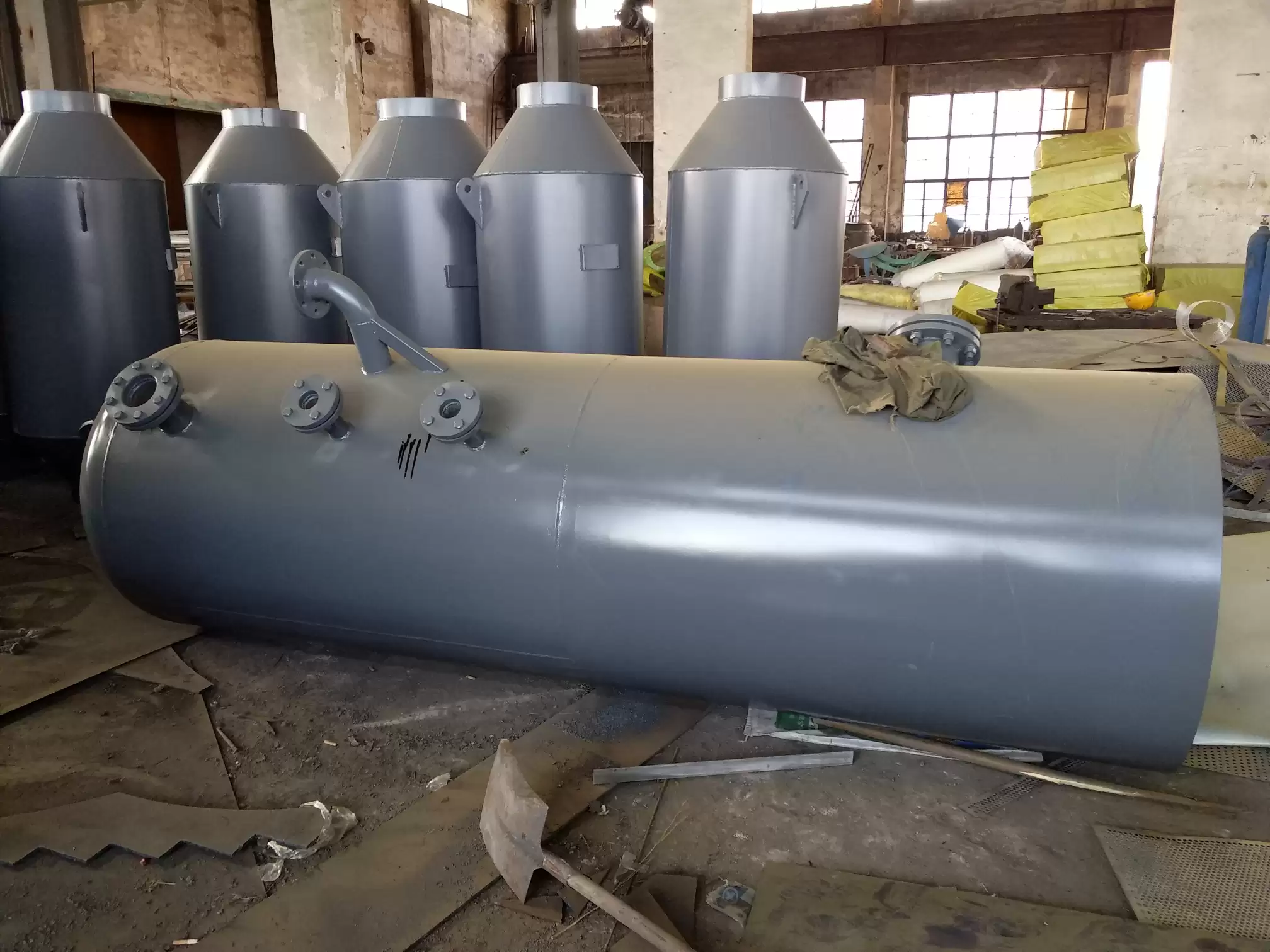 海绵铁除氧器