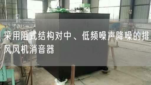 采用阻式结构对中、低频噪声降噪的排风风机消音器
